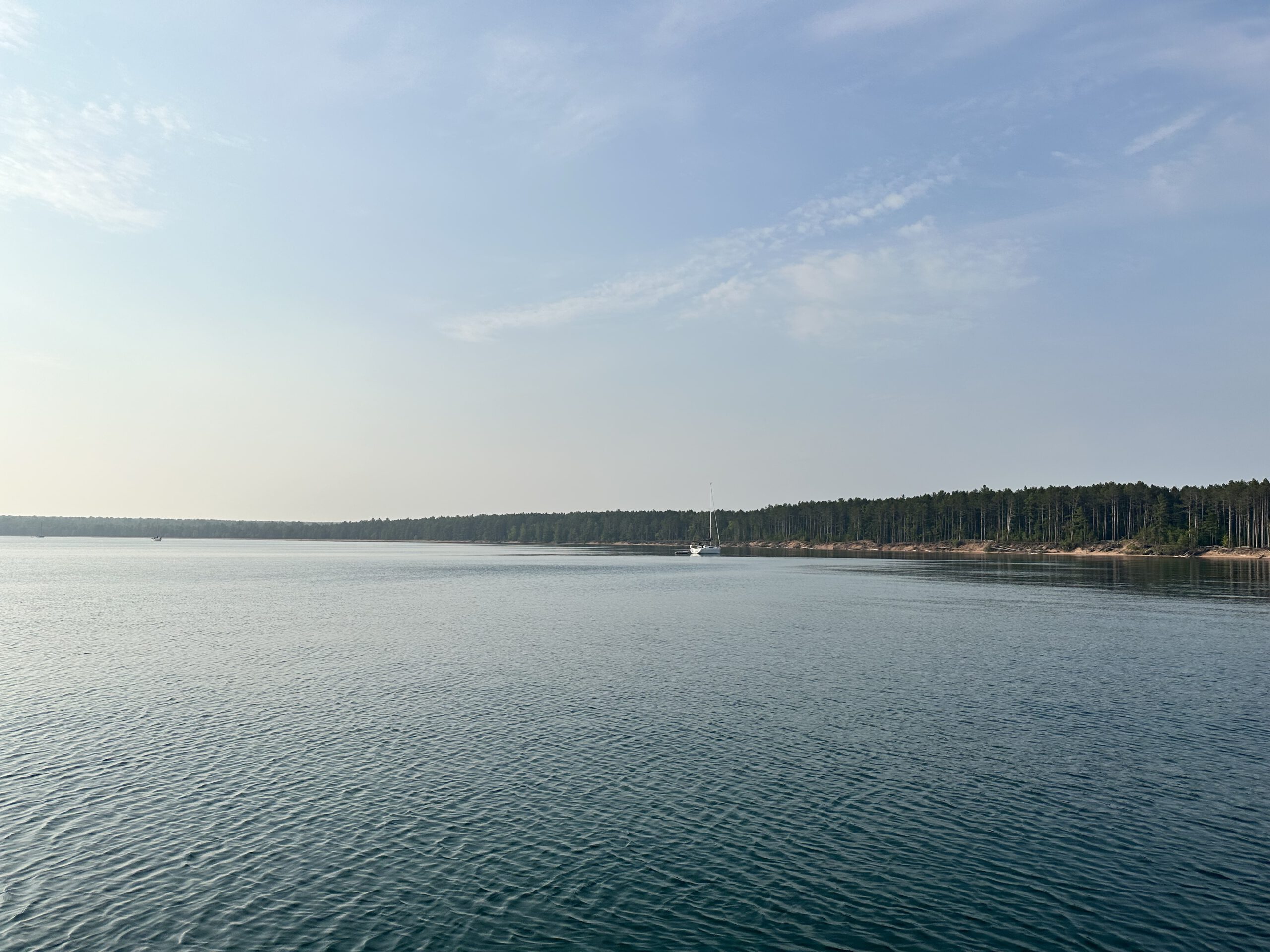 Quiet Anchorage at Stockton Island